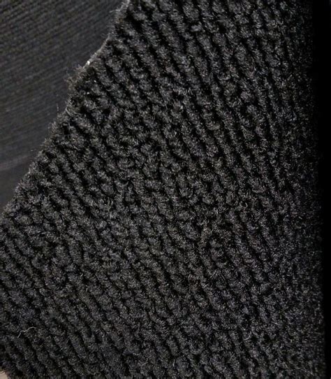 Automotive Loop Carpet Dorsett Black By The Yard Inches Wide