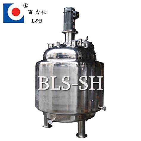 Stainless Steel Industrial Tank Sanitary Jacketed Mixing Vessel For