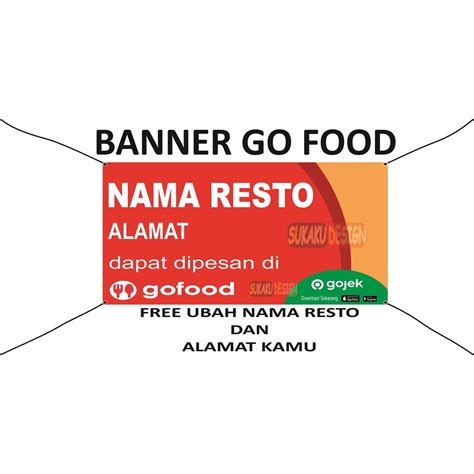 Detail Contoh Banner Go Food Koleksi Nomer 16