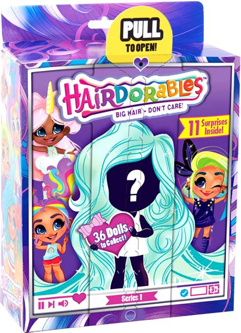 Hairdorables Series 1 Surprise Doll Hairdorables Mystery Pack Just Play