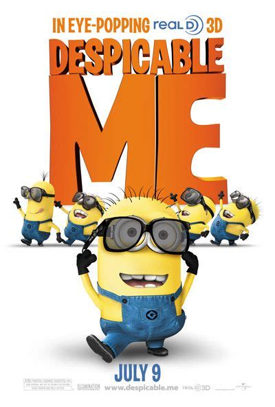 Despicable Me Movie Poster 21 Of 21 Imp Awards