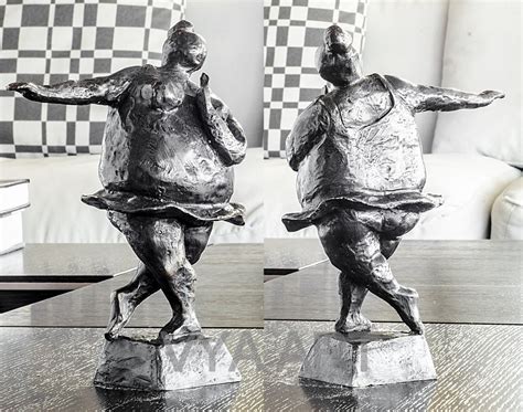 Fat Dancing Sculpturedancer Sculpture Ballet Sculpture Dance - Etsy