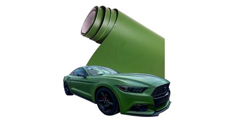 Vinil Automotriz Verde Militar Mate Autoelite M X Car Wrap