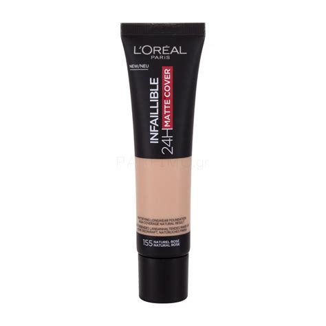 L Oréal Paris Infaillible 32h Matte Cover Spf25 Make Up για γυναίκες 30 Ml Απόχρωση 155 Parfimo Gr