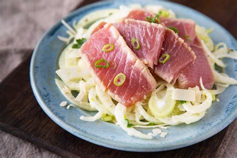 Seared Ahi Tuna Steak Recipe Food Network Bryont Blog