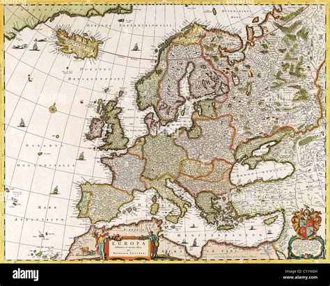 Mapa Antiguo De Europa Mapa De Europa Mapa De Europa Antigua Mapa De ...