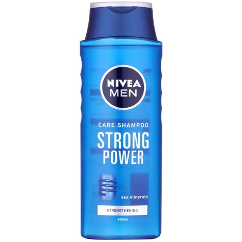 Nivea Men Strong Power Shampoo For Normal Hair Notino Co Uk