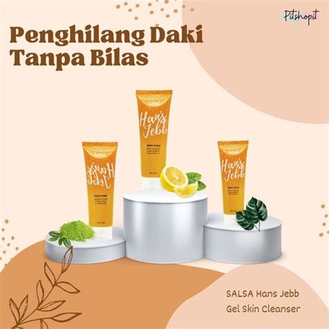 Jual SALSA Hans Jebb Gel Skin Cleaner Indonesia Perontok Daki Lemon