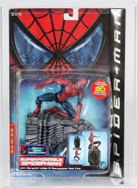 Toy Biz Marvel Spider Man Movie Carded Action Figure Super