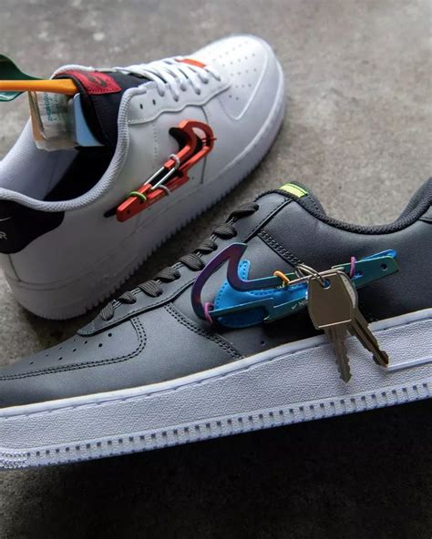 Nike S New Air Force 1 Is Kitted With A Carabiner Swoosh Nike Air