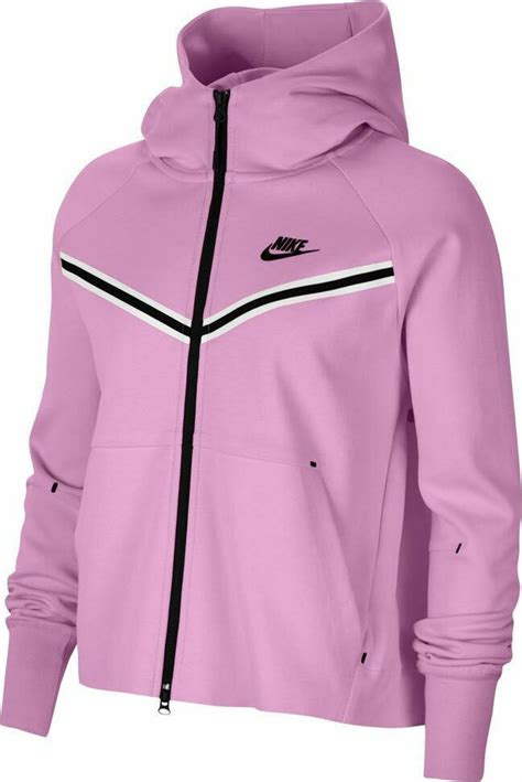 Nike Sportswear Tech Fleece Windrunner סווטשירט ורוד Lusso32 לוסו 32 חליפות חתן וערב ובגדי