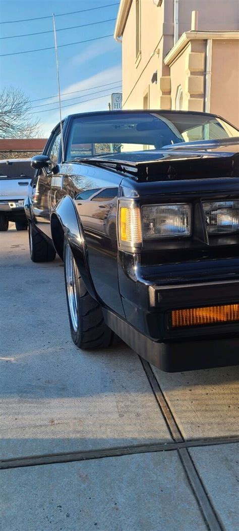 1987 Buick Regal Black RWD Automatic GNX Grand National for sale