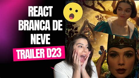 Branca De Neve Trailer React Live Action Youtube