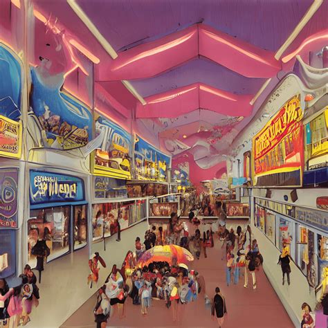 The Mall in the 80s · Creative Fabrica