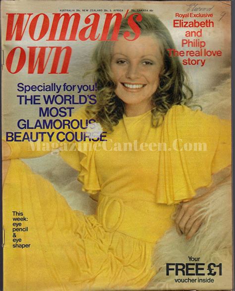 Womans Own Magazine John Adriaan Magazine Canteen