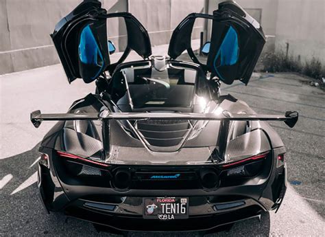 Jay Leno Drives The 1016 Industries Mclaren 720s With A 3d Printed