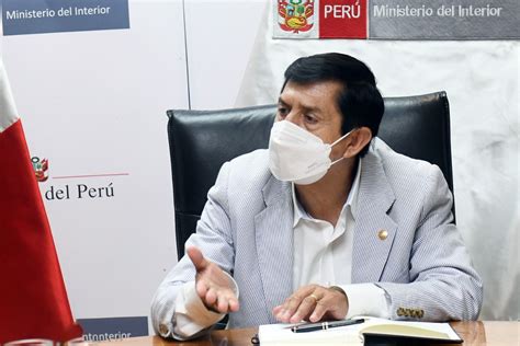 Ministerio Del Interior 🇵🇪 On Twitter Titular Del Mininter “la Investigación Ya Está En La