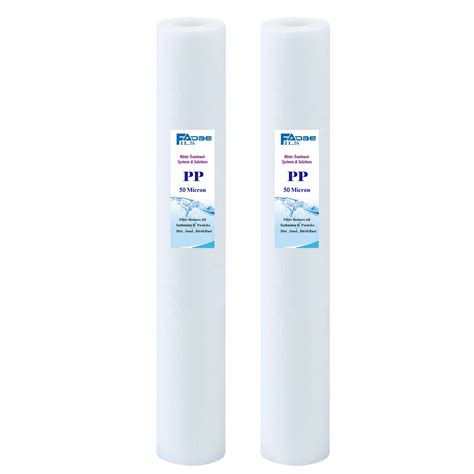 Filtre Eau En Polypropyl Ne Microns X Pouces Pour