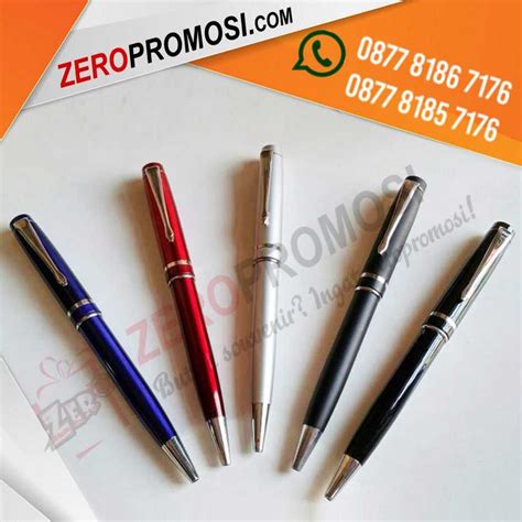 Jual Souvenir Pulpen Besi Tipe Bp Promosi Custom Murah