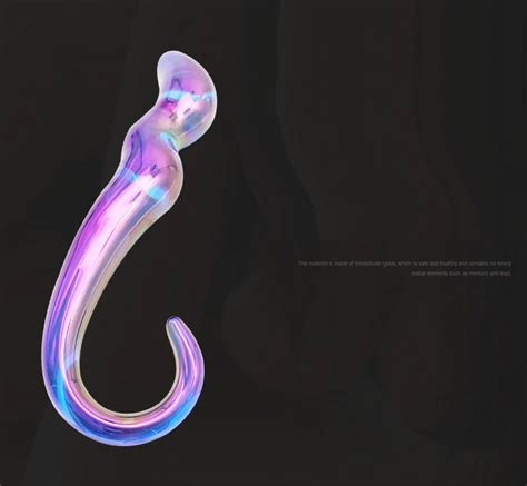 Adult Sex Toy Prostate Massagers Glass Comfortable Anus Plug Butt Anus