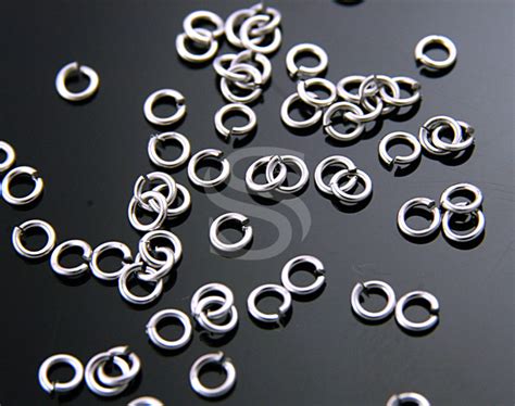 2mm Jump Rings Brass 23 Gauge 0 6mm X 2mm BS0102 2 MS 6 00