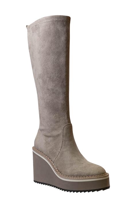 Naked Feet Apex Knee High Boot In Brown Lyst