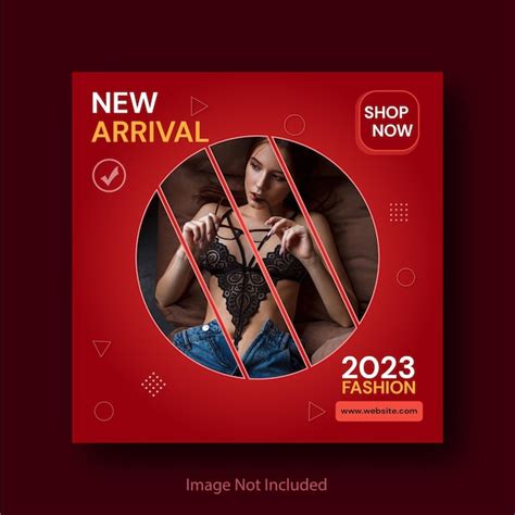 Premium Vector Fashion Social Media Post Template