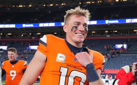 Denver Broncos Qb Bo Nix Named Nfl Rookie Of The Week For Third