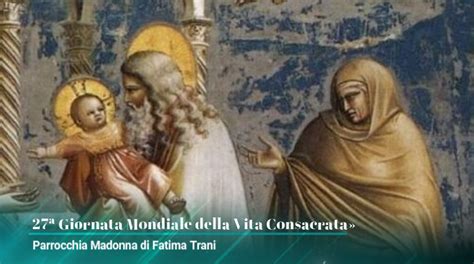 27 Giornata Della Vita Consacrata Parrocchia Madonna Di Fatima Trani