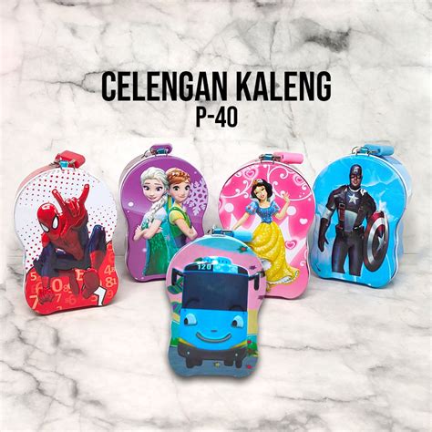 Celengan anak size KECIL / Celengan anak karakter / Souvenir anak