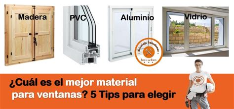 Cuál es el mejor material para ventanas Aluminio o PVC 5 tips