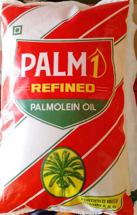 Palm Refined Palmolein Oil Ltr Gms Packaging Type Pouched