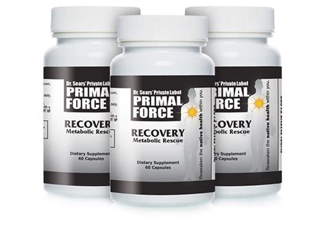 Recovery Metabolic Rescue Primal Force Dr Al Sears Natural Supplement