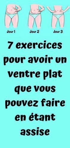 Exercices Abdominaux Plats Que Vous Pouvez Faire En Position Assise