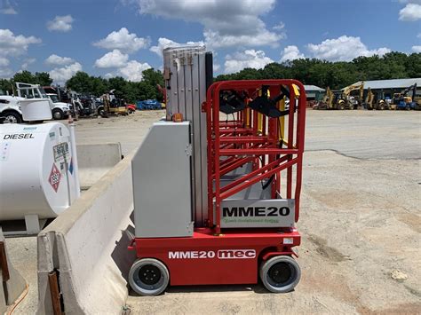 Mec Single Manlift Scissor 20 Foot Rentals Washington Dc Md Where To