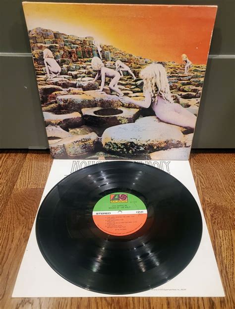 Led Zeppelin Houses Of The Holy Vinyl Lp Glwec In