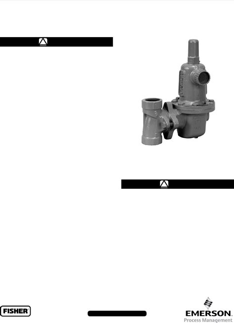 Emerson Series Commercial Industrial Regulators Instruction Manual