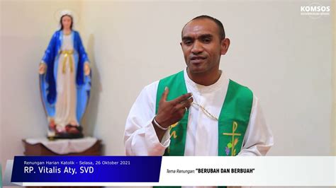 Rp Vitalis Aty Svd Berubah Dan Berbuah Youtube