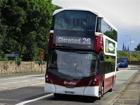 Lothian Buses 481 SF17VNS 18 08 17 Lothian Buses Volv Flickr