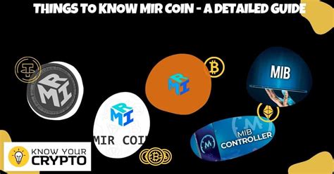 Things To Know MIR COIN - A Detailed Guide - Sanshuinu - Know Your Crypto