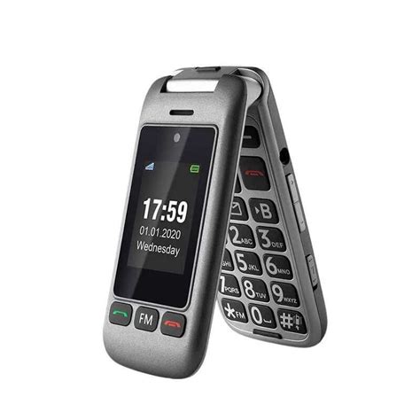 Telefon Na Tipke Artfone G Preklop Silver Mobishop Ba Mobiteli