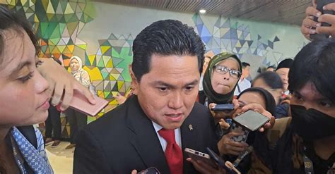 Pdip Pertimbangkan Erick Thohir Jadi Cawapres Ganjar Pranowo