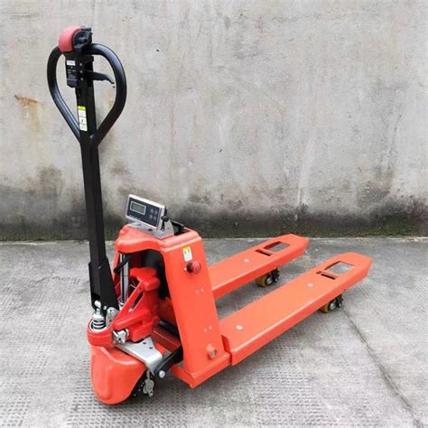 Ton Electric Pallet Truck With Weight Scale China Ton Pallet Jack