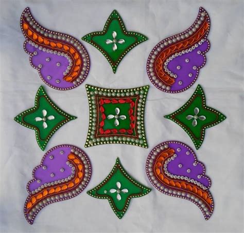 Angles Multicolor Acrylic Floating Rangoli At Rs Piece In Bhopal