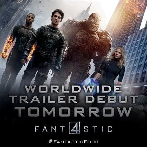 The Final 'Fantastic Four' Trailer will debut online tomorrow : Marvel