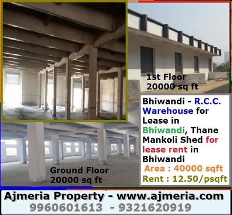 Bhiwandi Industrial Property For Sale: Bhiwandi - R.C.C. Warehouse for ...