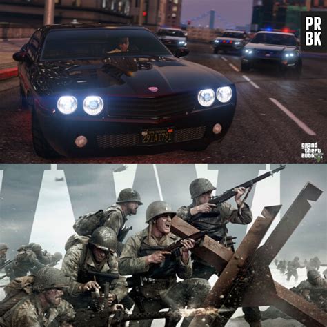 GTA 5 et la saga Call of Duty explosent le top 10 des jeux vidéo les