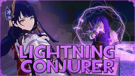 Lightning Conjurer Raiden Shogun Live Pvp Arcane Odyssey Youtube