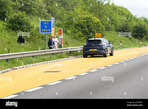 Smart Motorway Emergency Refuge Area Hi Res Stock Photography And