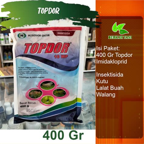 Jual Topdor Gram Insektisida Kutu Daun Lalat Buah Shopee Indonesia